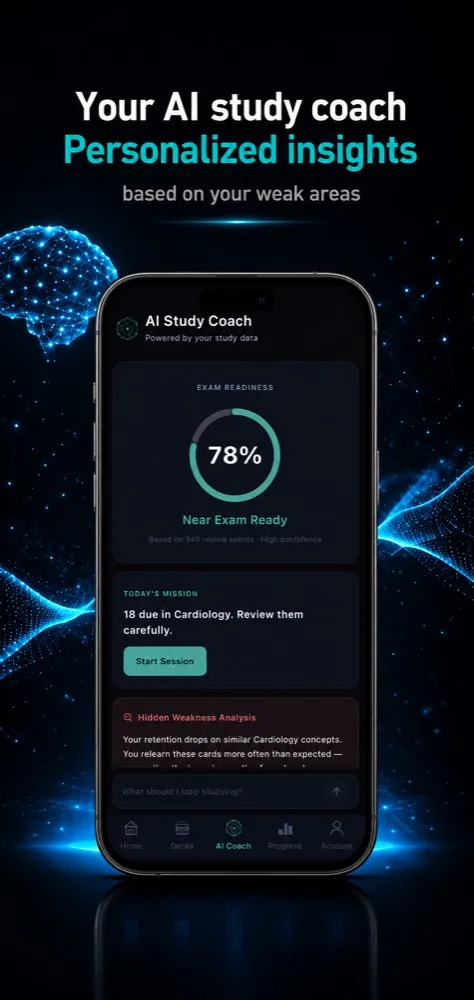 MedBlitz AI Coach explaining a concept
