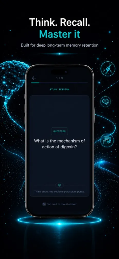 MedBlitz study session: question